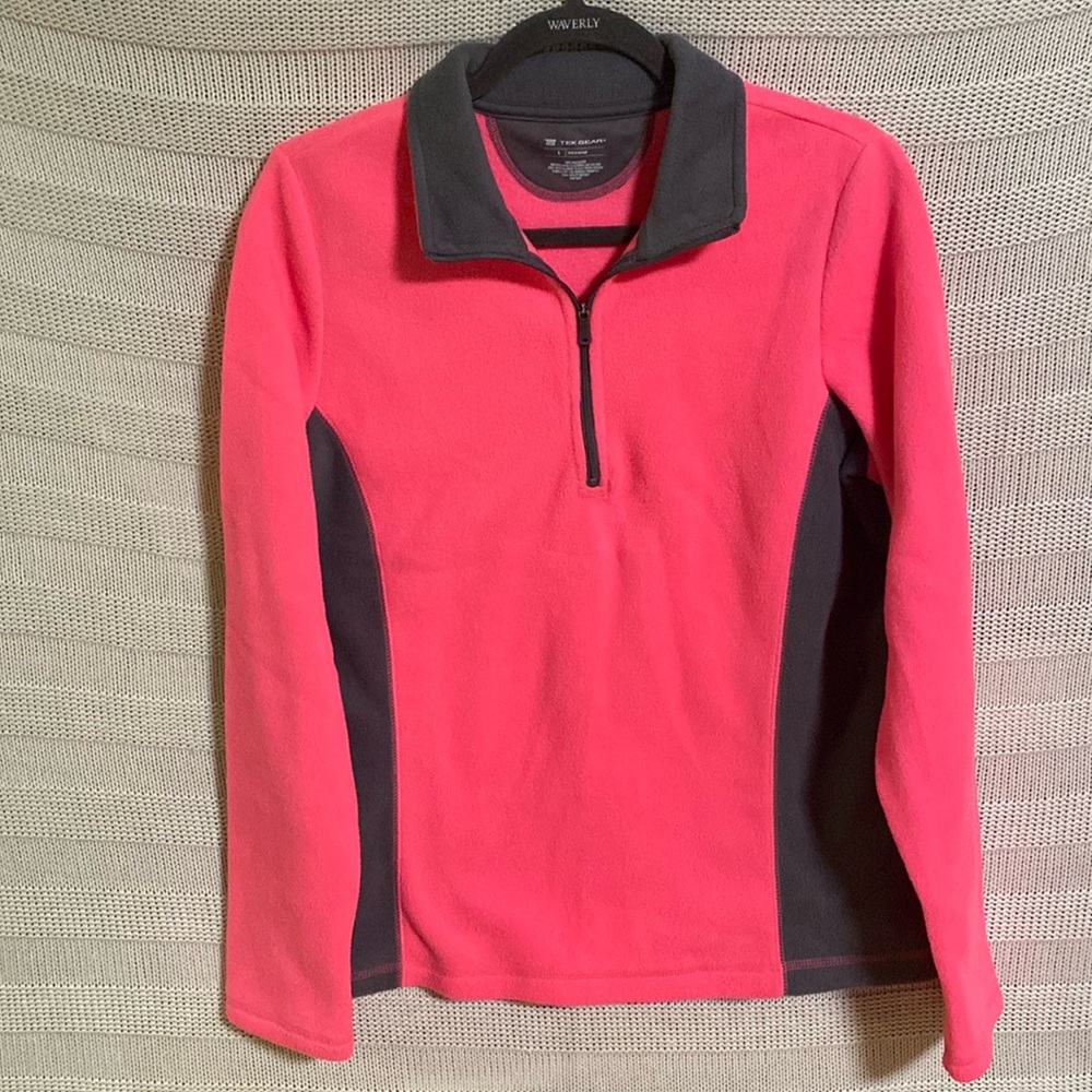 Tek Gear Activewear pullover 1/4 zip up Large